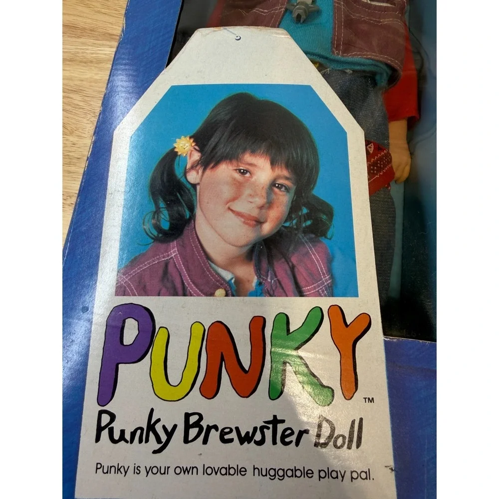 Galoob Punky Brewster Cuddle Doll Vintage 1984 New In Box 18 in. See Photos NRFB